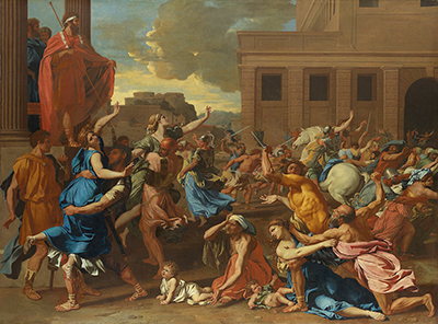 The Rape of the Sabine Women Nicolas Poussin